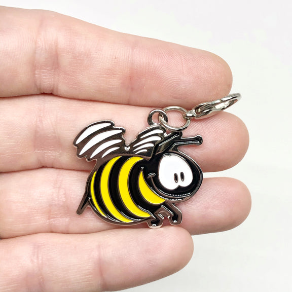 Silver Bee Charms Bumblebee Charms Busy Bee Charms Bee 