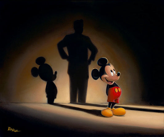 Mickey's Shadow by Rob Kaz