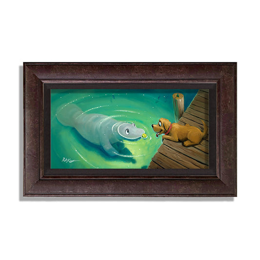 Drop This? - Framed, Limited Edition Giclee