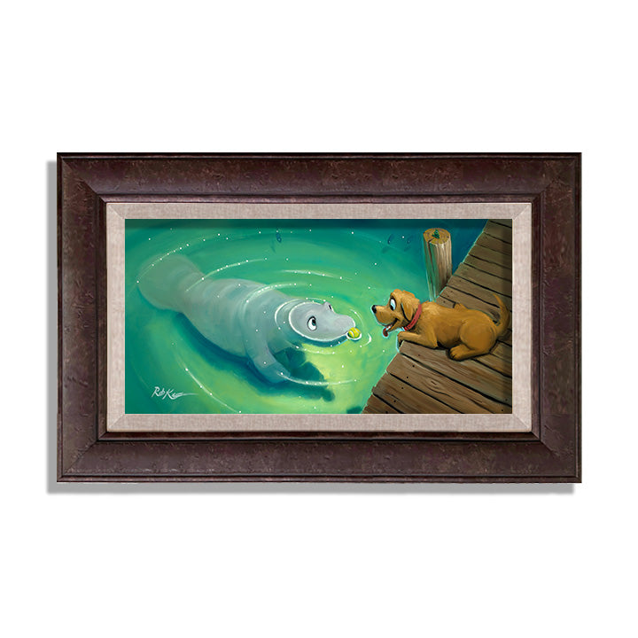 Drop This? - Framed, Limited Edition Giclee