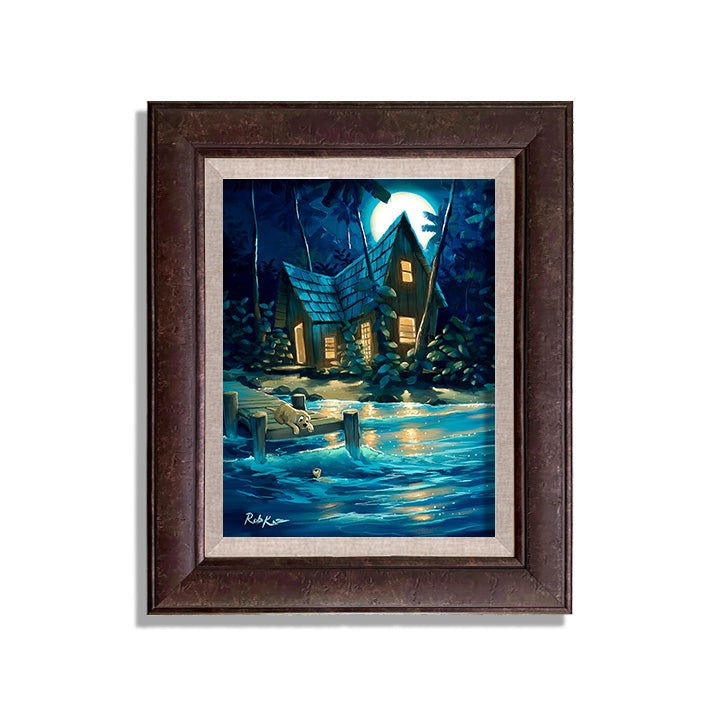 House Guest - Framed, Limited Edition Giclee