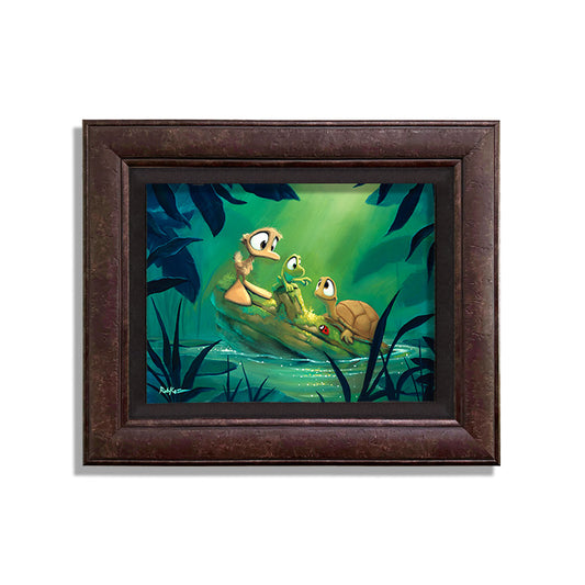 Log Jam - Framed, Limited Edition Giclee