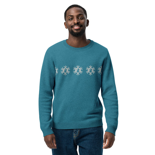 Beau-flake knitted sweater by Rob Kaz