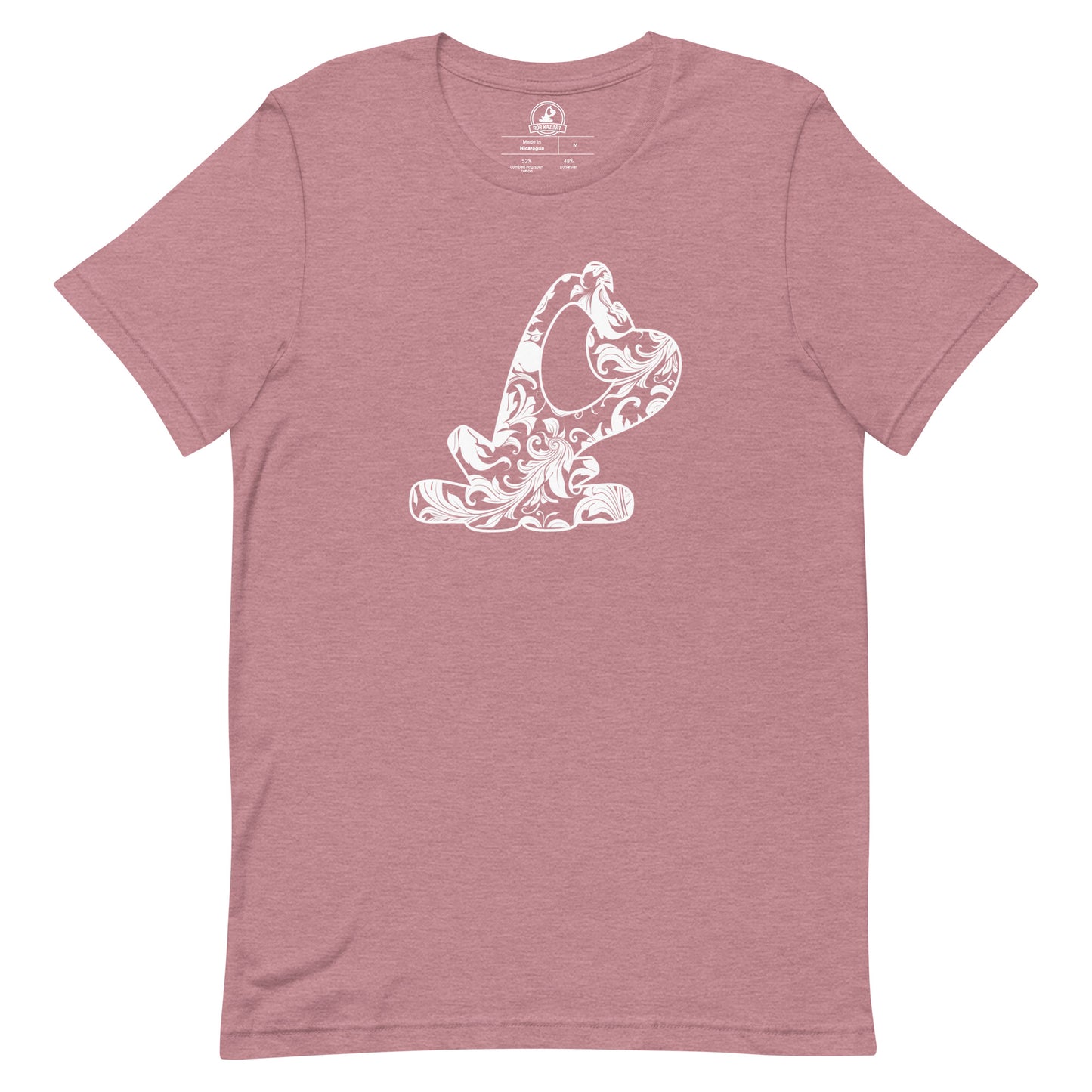 Paisley Silhouette Beau t-shirt, unisex, multiple colors