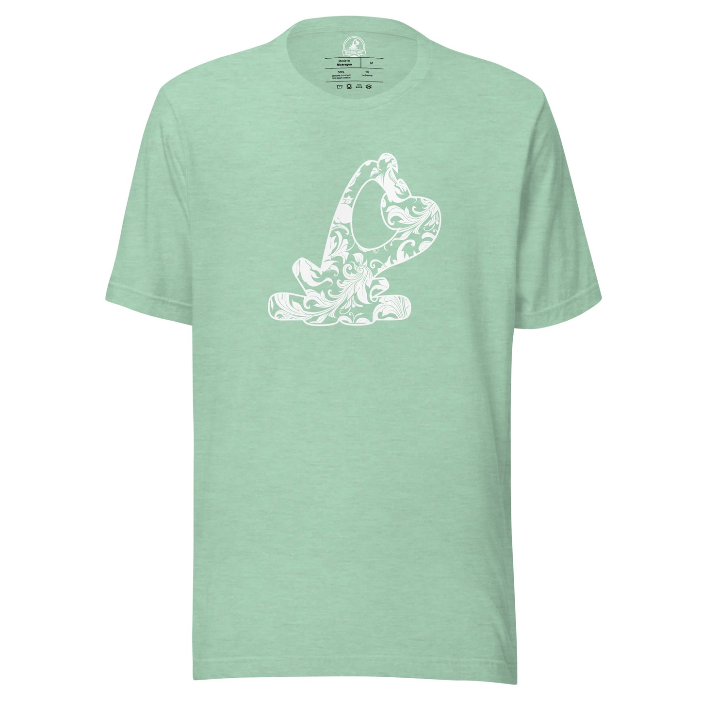 Paisley Silhouette Beau t-shirt, unisex, multiple colors