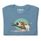 Hudson and His Stick t-shirt by Rob Kaz, unisex