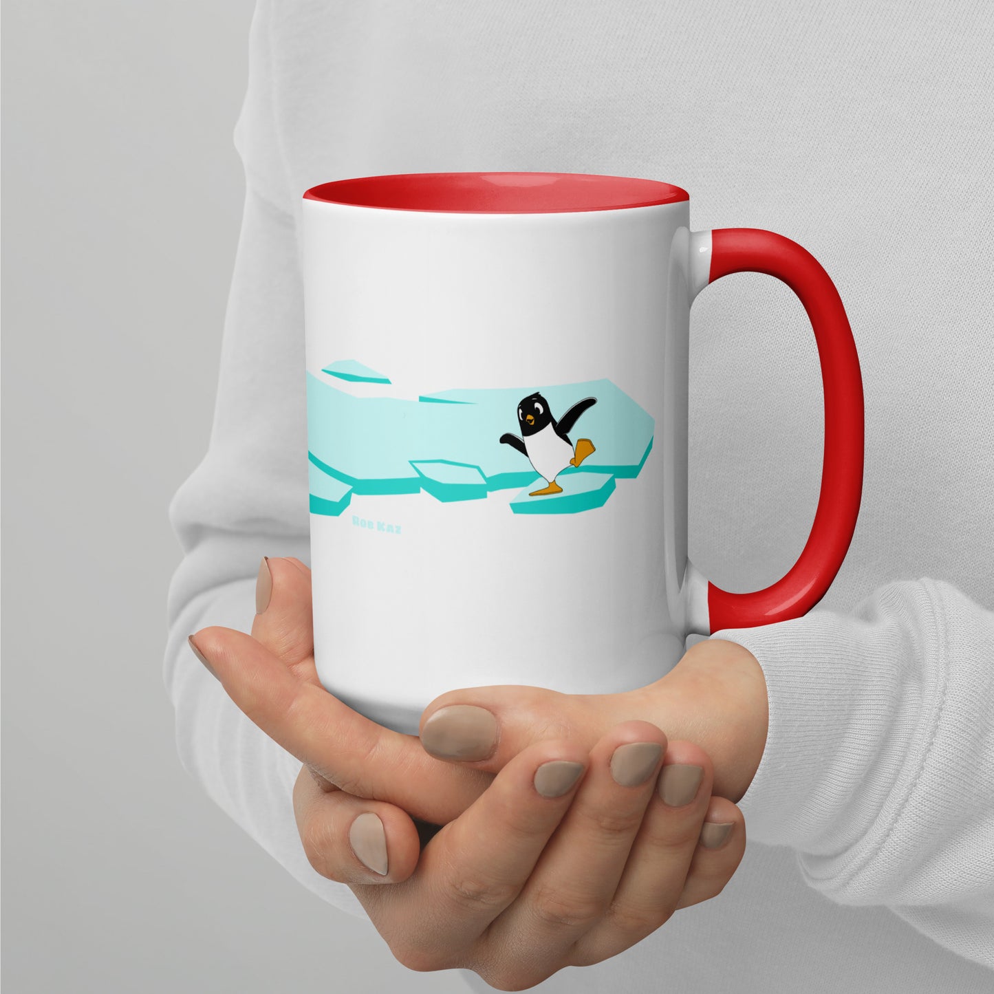 Penny Penguin Chilling ceramic mug