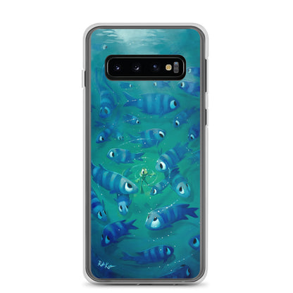 Samsung Case featuring Feeling Blue by Rob Kaz