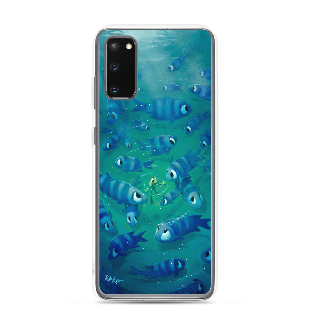 Samsung Case featuring Feeling Blue by Rob Kaz